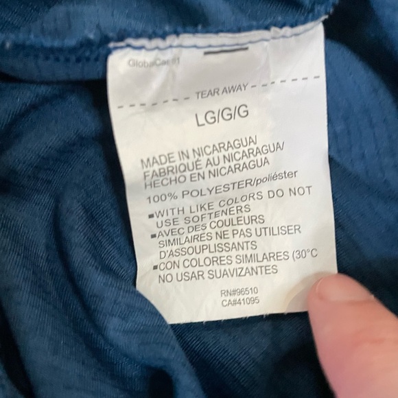 Under Armour Fitted Blue Shirt Large - Picture 4 of 5